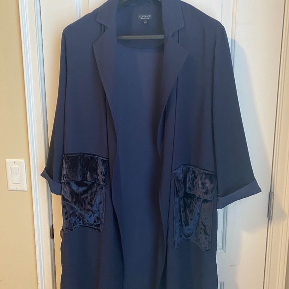 Topshop Jackets & Blazers - TOPSHOP Light, Long & Loose Jacket